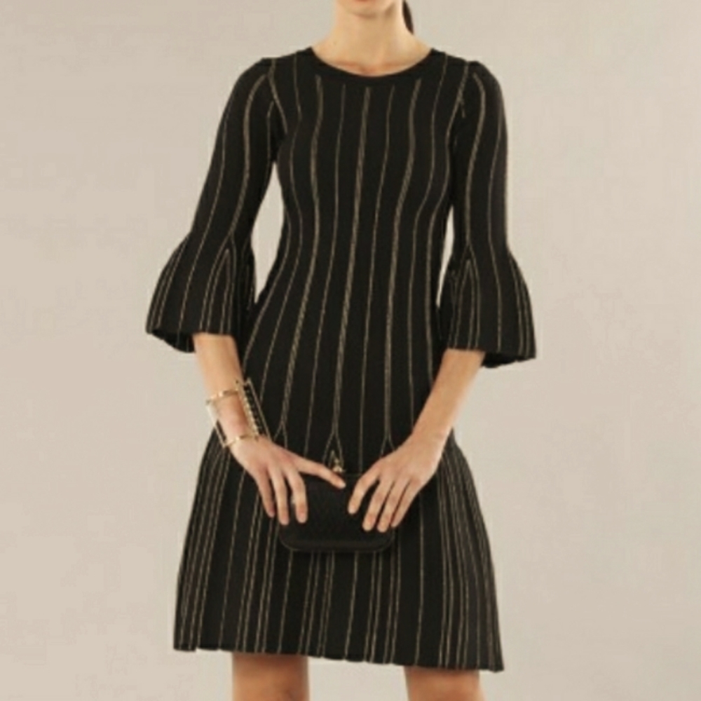 MICHAEL KORS Dress Black/Gold